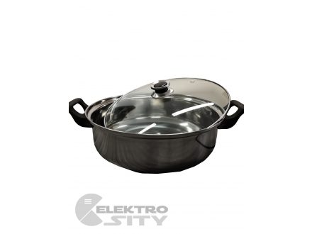 Foto - Nerezový hrnec s poklopem pro indukční vařiče