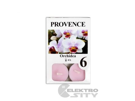 Foto - Provence vonná čajová svíčka orchidej 6ks
