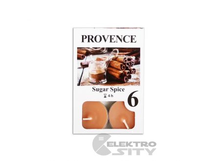 Foto - Provence vonná čajová svíčka sladké koření 6ks
