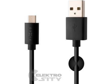 Foto - FIXED 1m USB-C kabel, černý FIXD-UC-BK