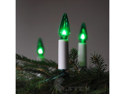 Foto - Exihand Felicia zelená SV-16, 16 žárovek 14V/0,1A