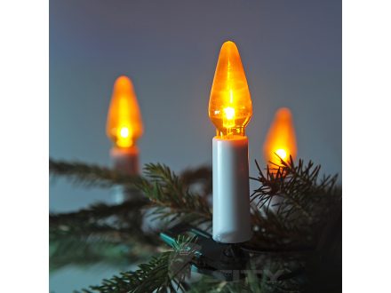 Exihand Felicia žlutá SV-16, 16 žárovek 14V/0,1A