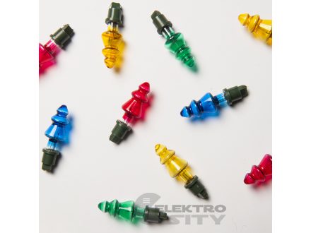 Foto - Žárovky ASTRA stromeček barevný 20V/0,1A, sáček 20 ks